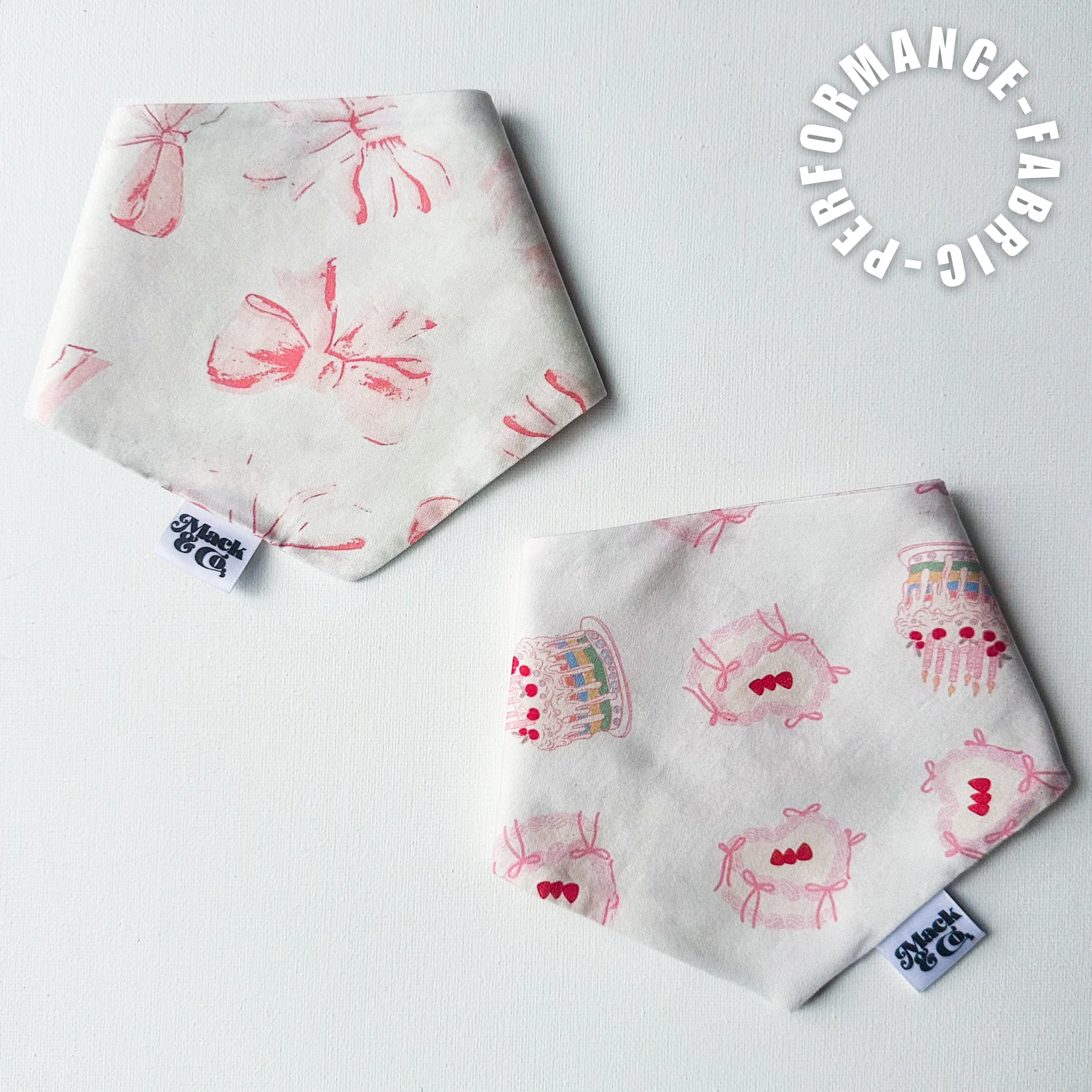 Birthday Bows Bandana *Reversible*