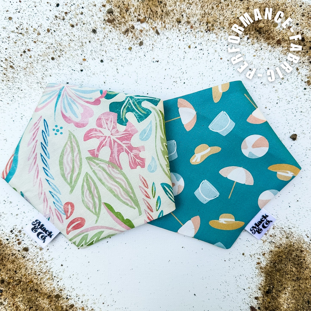 A Day At The Beach Bandana *Reversible*