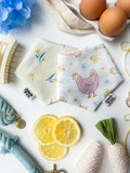 Spring Chicken Bandana *Reversible*