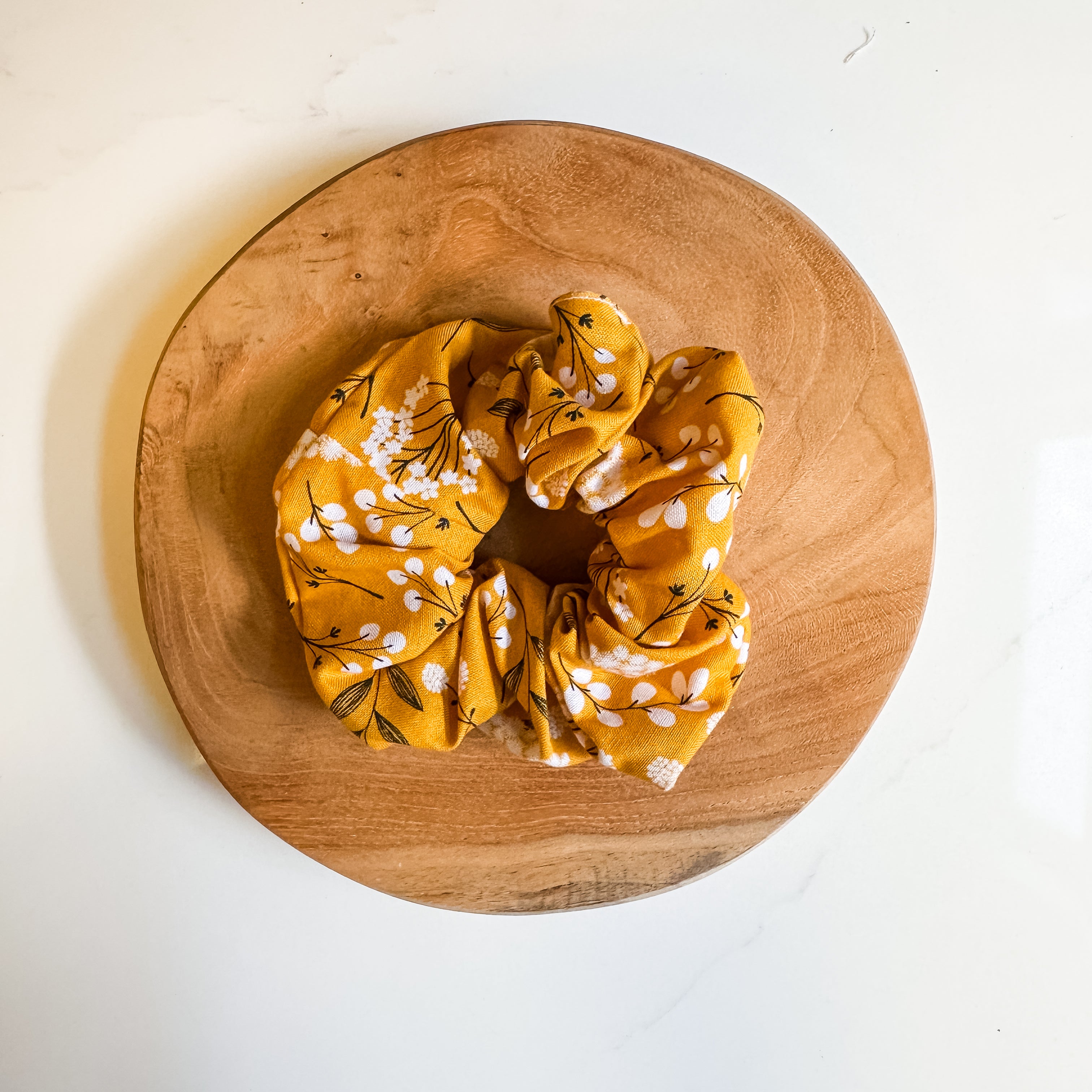 Marigold Meadow Scrunchie