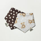Teddy Bear Kisses Bandana *Reversible*