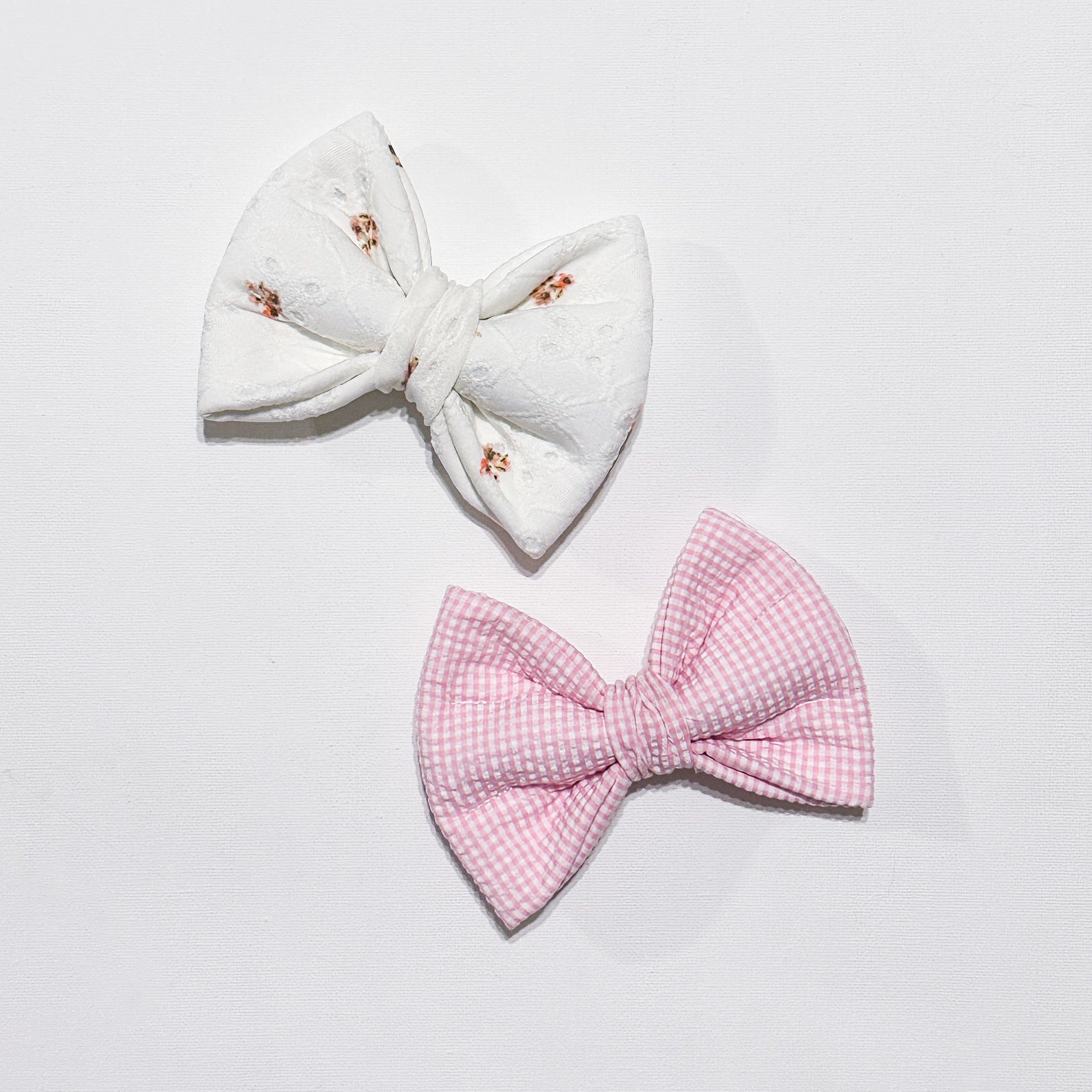 Peony Gingham Plush Bow