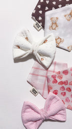Peony Gingham Plush Bow