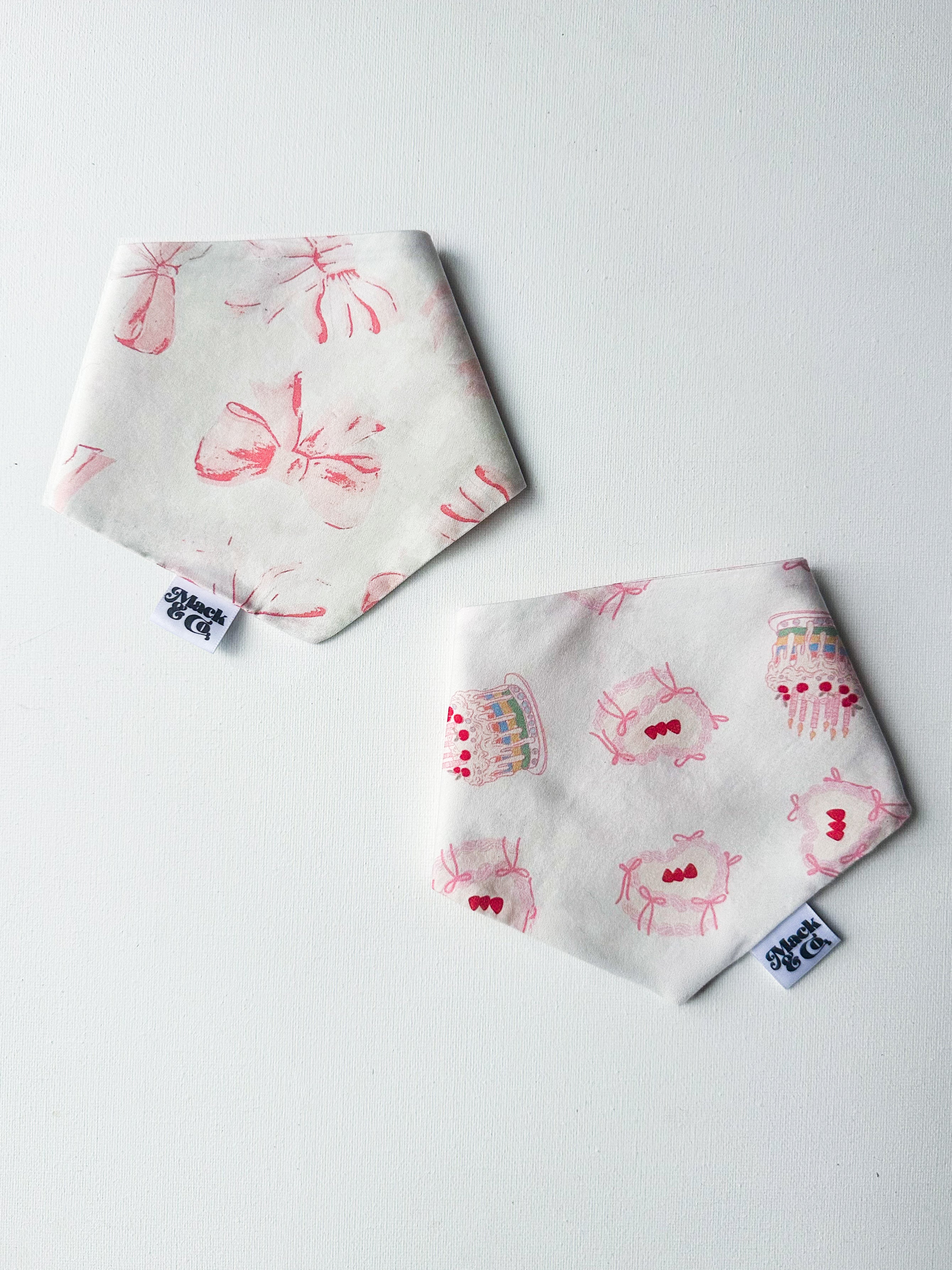 Birthday Bows Bandana *Reversible*