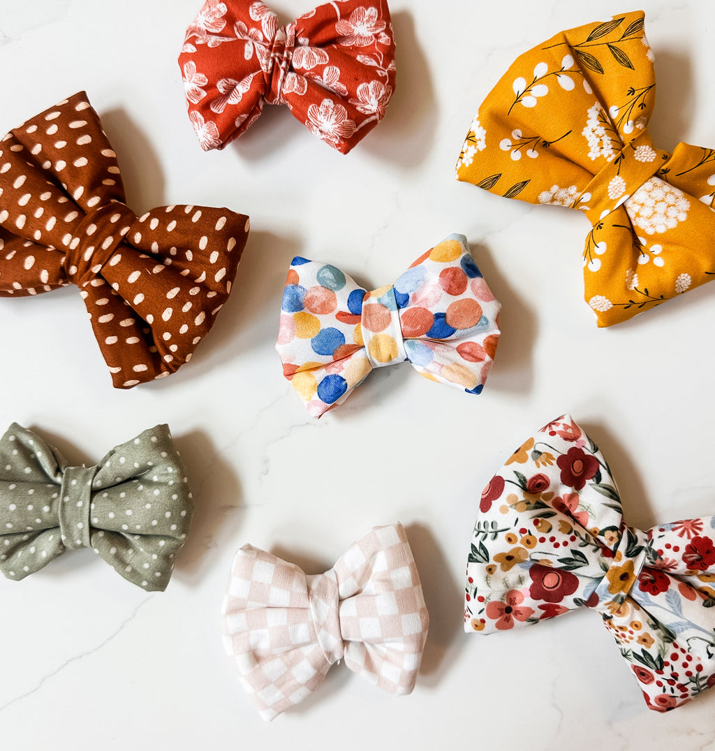 Confetti Pop Plush Bow