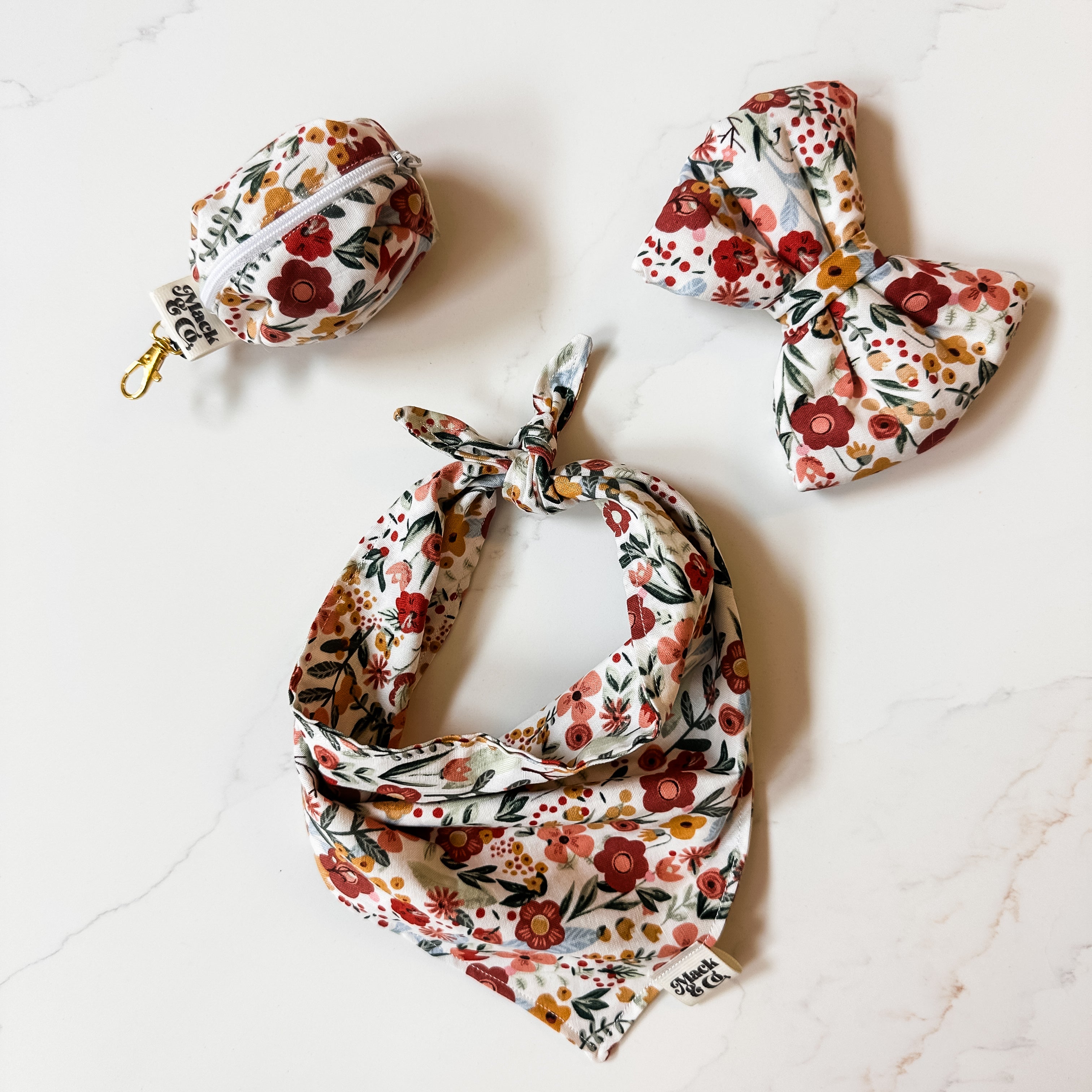 Petal & Blossom Plush Bow