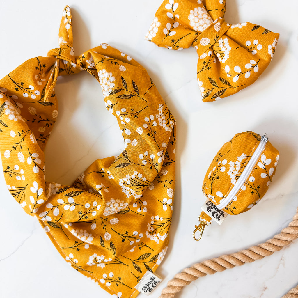 Marigold Meadow Plush Bow