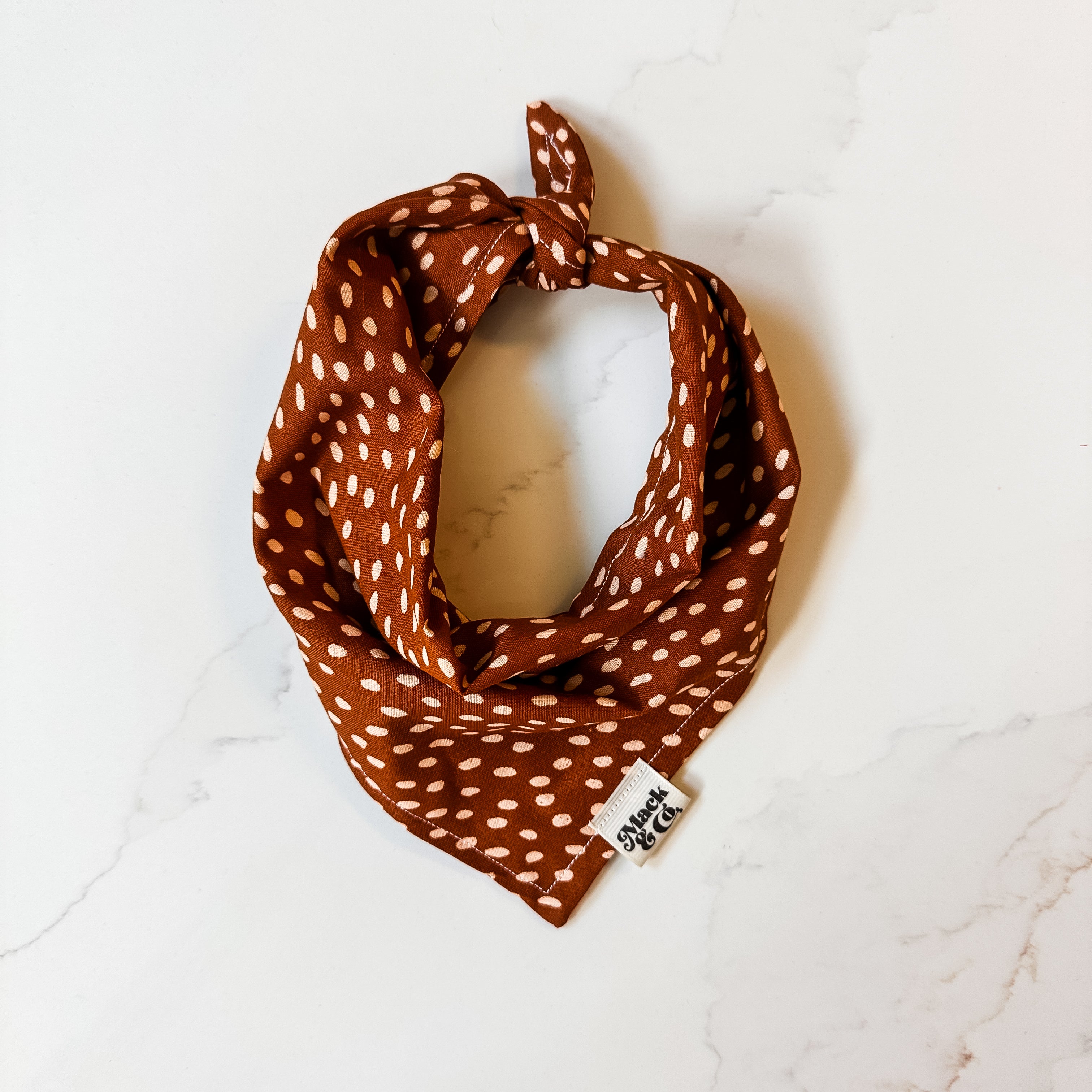 Copper Spot Bandana