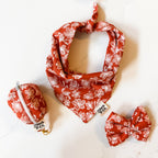 Sienna Floral Plush Bow