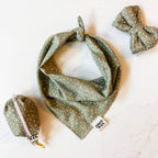 Polka Dot Meadow Plush Bow