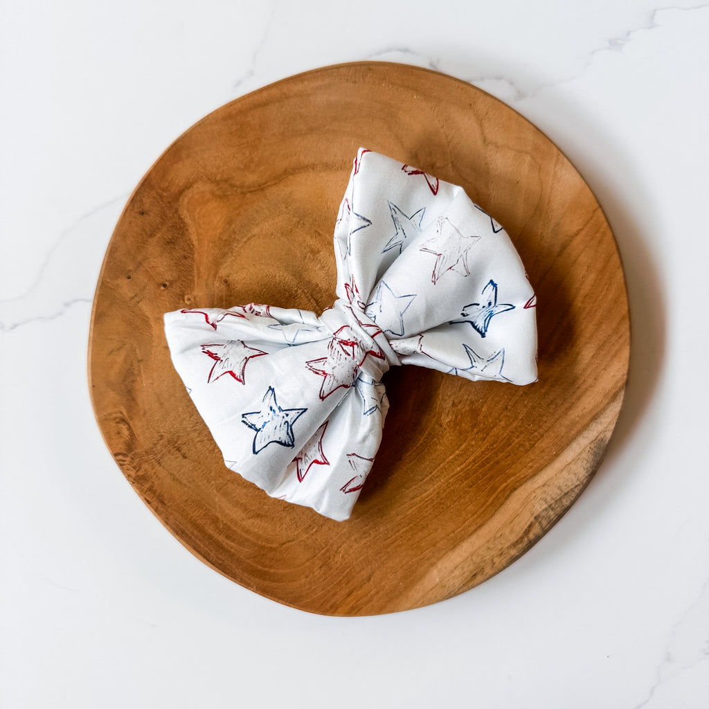 Liberty Stars Plush Bow