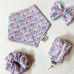 Americana Scallops Scrunchie