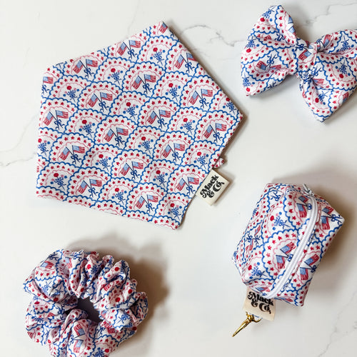 Americana Scallops Bandana