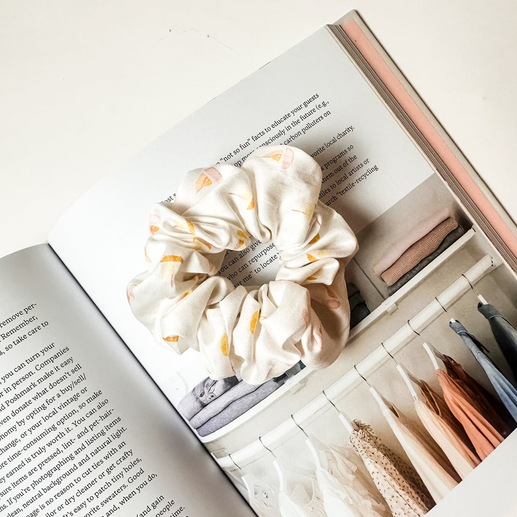 Golden Sails Scrunchie