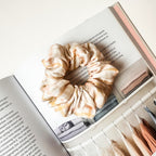Sunset Plaid Scrunchie