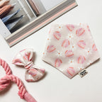 Coastal Daisy Plush Bow